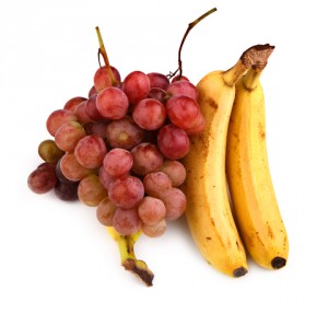 виноград и бананы