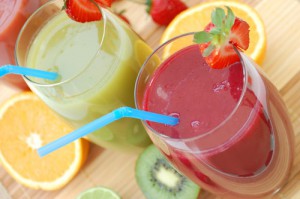 Свежие соки из фруктов и овощей
